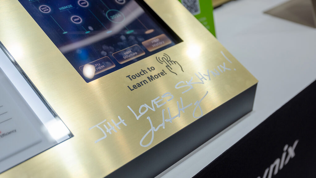 本次2025台北国际电脑展,SK海力士与英伟达进一步巩固了合作伙伴关系